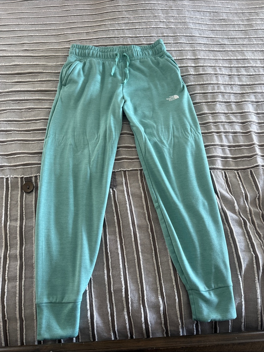 The North Face Kids Aqua Green Joggers